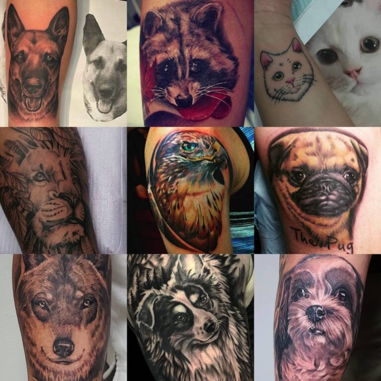 Best Tattoo Artist for Animal Portraits Toronto
